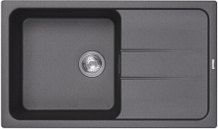 Florentina Мойка кухонная Специя 860 черная – фотография-1