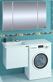 СанТа Мебель для ванной Марс 56 L подвесная – фотография-1