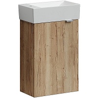 Sancos Тумба под раковину Mini 35 L дуб галифакс натуральный