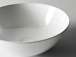 Ceramicanova Мебельная раковина Element 35 CN6002 белая – фотография-5