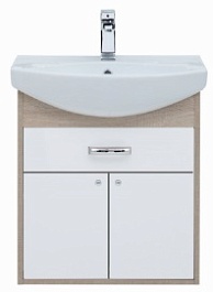 Aquanet Мебель для ванной "Грейс 60" ящик, дуб сонома – фотография-3