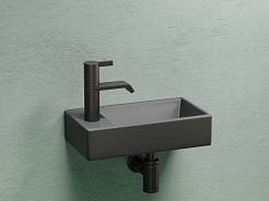 Ceramicanova Раковина Element 40/21 CN6051RMDH тёмный антрацит матовый – фотография-7