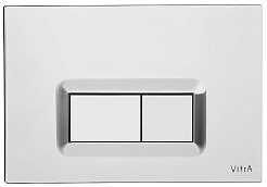 Vitra Унитаз подвесной с инсталляцией Arkitekt 9005B003-7211 кнопка хром – фотография-5