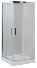 Aquanet  Душевой уголок "Delta Cube NPE1142" 90x90, прозрачное стекло – фотография-1
