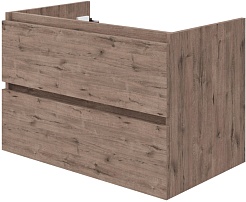 Teymi Тумба под раковину Laina 75 подвесная дуб темный – фотография-3