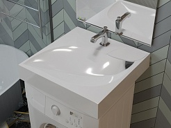 Madera Раковина под стиральную машину List 60x60 – фотография-7