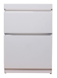 Style Line Мебель для ванной Даймонд 120 R glass, Люкс белая, PLUS	 – фотография-12