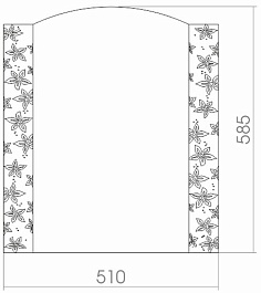 Mixline Зеркало Шарм Весна 51 – фотография-2
