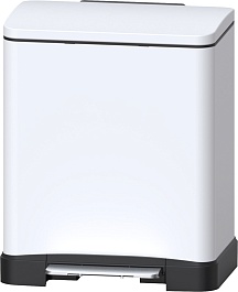 WeltWasser Ведро для мусора WW Lassy WT 12L белое – фотография-1