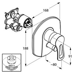 Kludi Смеситель "MX 336500562" – фотография-2