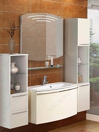 Акватон Тумба с раковиной "Севилья 80" жемчуг – фотография-4