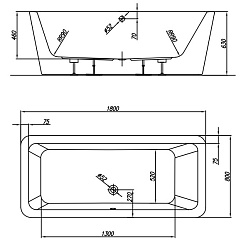 Kolpa San  Акриловая ванна Eroica Fs AIR – фотография-2