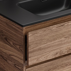 Sancos Тумба с раковиной Libra 80 дуб чарльстон раковина Element 81 CN7005MB – фотография-9