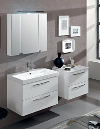 Cezares Тумба с раковиной FLY 80 Bianco laccato lucido	 – фотография-3