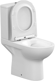 Cersanit Унитаз-компакт Street Fusion Clean On безободковый с микролифтом – фотография-4