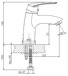 Orange Смеситель Alfi M18-021cr – фотография-2