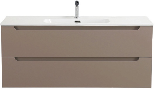 BelBagno Тумба с раковиной Etna 120 подвесная бежевая матовая – фото-1