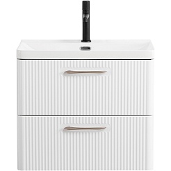 BelBagno Тумба с раковиной Due 50 подвесная Bianco Lucido – фотография-2