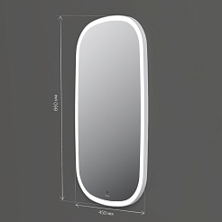 Am.Pm Зеркало Func 45 с подсветкой – фотография-9