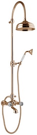Webert Душевая система Karenina KA721208065 бронза – фотография-1