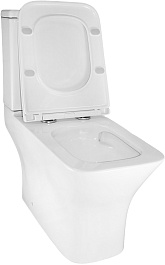 Azario Унитаз-компакт Mari AZ-79143T безободковый с бачком с сиденьем микролифт белый – фотография-8