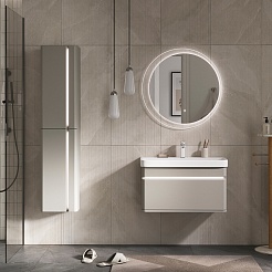 Equil Зеркало Elegante D80 с подсветкой амарок – фотография-8