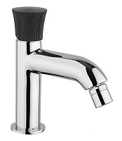 Cezares Смеситель для биде Domus 18CR304PZ хром/брашированный чёрный