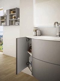 Cezares Тумба с раковиной EDEN Rovere scuro Soft – фотография-5