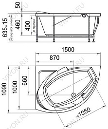 Радомир  Акриловая ванна "Фиеста" – фотография-5