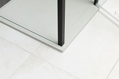 Allen Brau Душевой уголок Priority 140x80 3.31012.BBA/3.31015.BBA чёрный браш – фотография-8