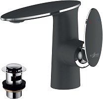 Rossinka Смеситель для раковины RS30-11B черный/хром