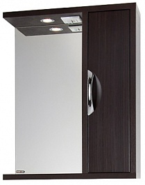 Водолей Зеркальный шкаф "Габи 60" R венге – фотография-1