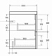 BelBagno Тумба с раковиной Vittoria 90 подвесная Grigio Opaco с раковиной BB900/450-LV-ART-AST-NERO – картинка-22