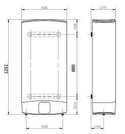 Ariston Водонагреватель накопительный ABS VLS Evo QH 100 – фотография-4