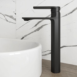 Teymi Смеситель для раковины чаши Ellie T10210 черный матовый – фотография-9