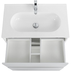 BelBagno Мебель для ванной Kraft 80 напольная Bianco Opaco с раковиной LOV-800-LVB – фотография-4