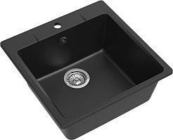 Ewigstein Мойка кухонная Gerd 50 антрацит – фотография-1