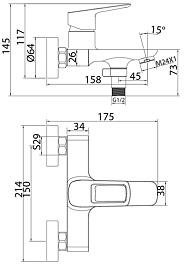 Iddis Смеситель для ванны Spin SPISB02i02WA – фотография-7