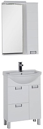 Aquanet Мебель для ванной  "Сити 60" белая (171958) – фотография-1