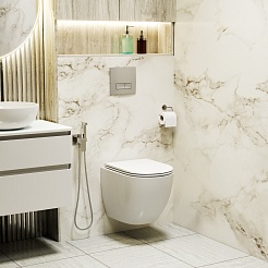 Grossman Клавиша смыва Classic 800.T1.04.110.110 хром матовый – фотография-3