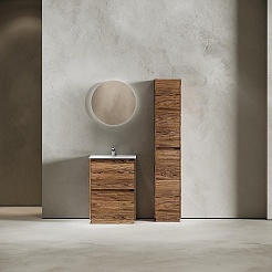 Sancos Тумба с раковиной Libra Floor 60 дуб чарльстон раковина Element 61 CN7001 – фотография-4