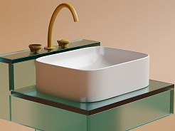 Ceramicanova Мебельная раковина Element 50 CN6052MW белый матовый – фотография-5