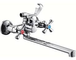 Frap Смеситель для ванны HH732 F22732-B хром – фотография-2