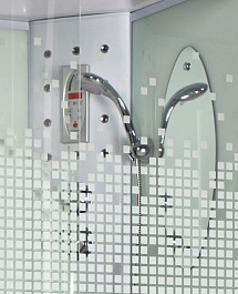 Niagara Душевая кабина NG-303-01RN мозаик – фотография-2