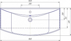 Misty Мебель для ванной Эмма 105 – фотография-6