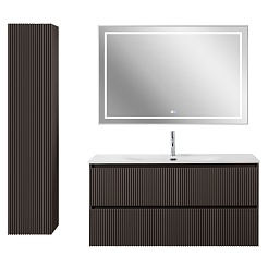 BelBagno Тумба под раковину Uno 120 подвесная Темно-Серый матовый – фотография-13