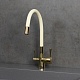 Lemark Смеситель для кухни Comfort LM3075G-Beige бежевый/золото – фотография-7