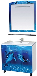 Misty Зеркало для ванной Дельфин 90 – фотография-2