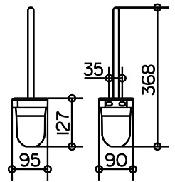 Keuco Ершик Smart 02364 – фотография-2