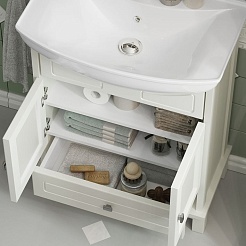 Opadiris Мебель для ванной Омега 65 cлоновая кость – фотография-8